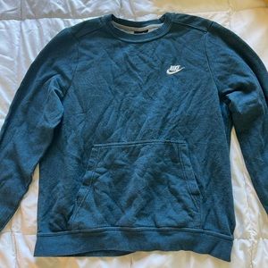 Nike teal crewneck sweatshirt womens size L